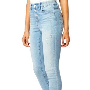 Habitual - Eliza High Waist Button Fly Distressed Jeans